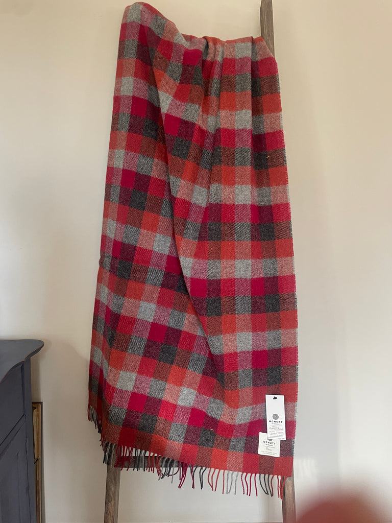 McNUTT of Donegal Wool Blankets, New Cozy Designs are in!