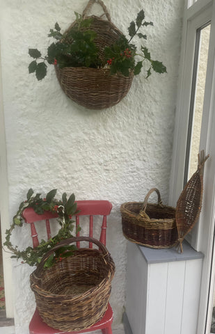 Baskets handcrafted on the Beara